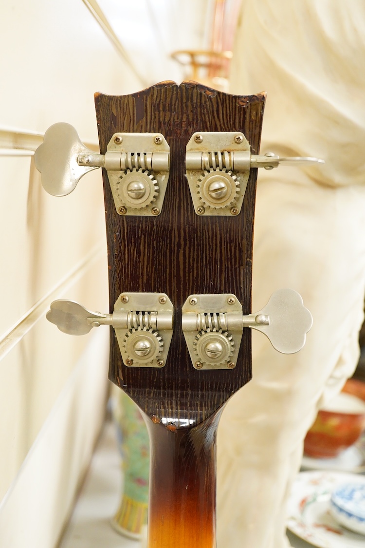 A Gibson Ripper bass guitar s/n 101536, c.1975 in Tobacco Sunburst finish (672 examples only produced in this finish), understood to have been owned by Rick Danko of The Band, with a soft gigging case with shoulder strap